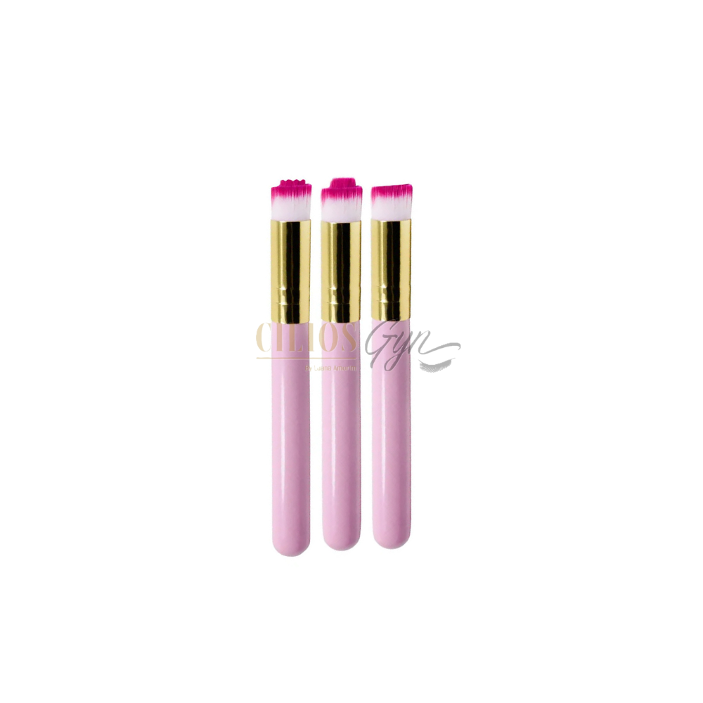 KIT PINCEL LIMPEZA ROSA