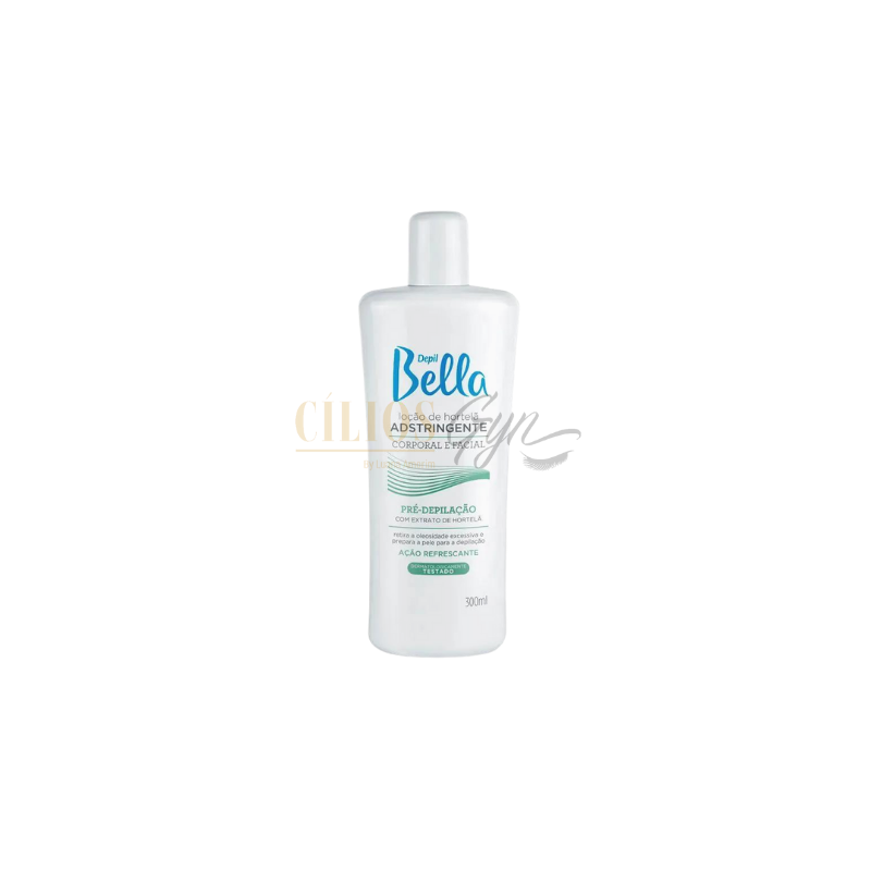 LOCAO ADSTRINGENTE HORTELA DEPIL BELLA