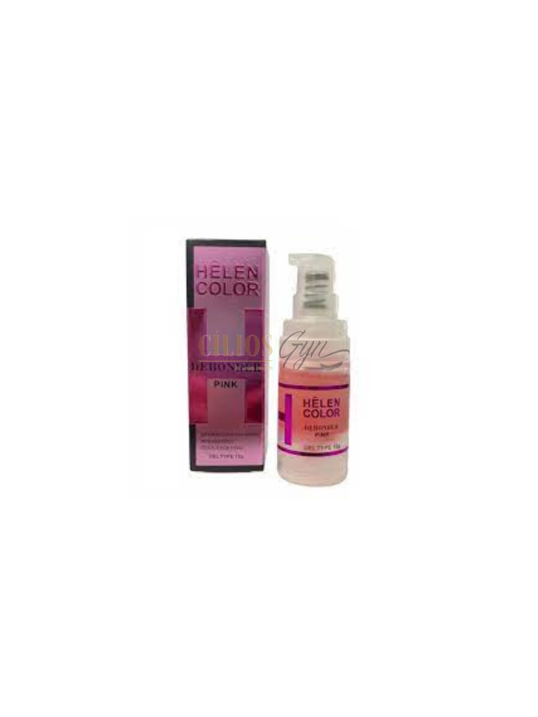 REMOVEDOR EM GEL HELEN COLOR 15G PINK
