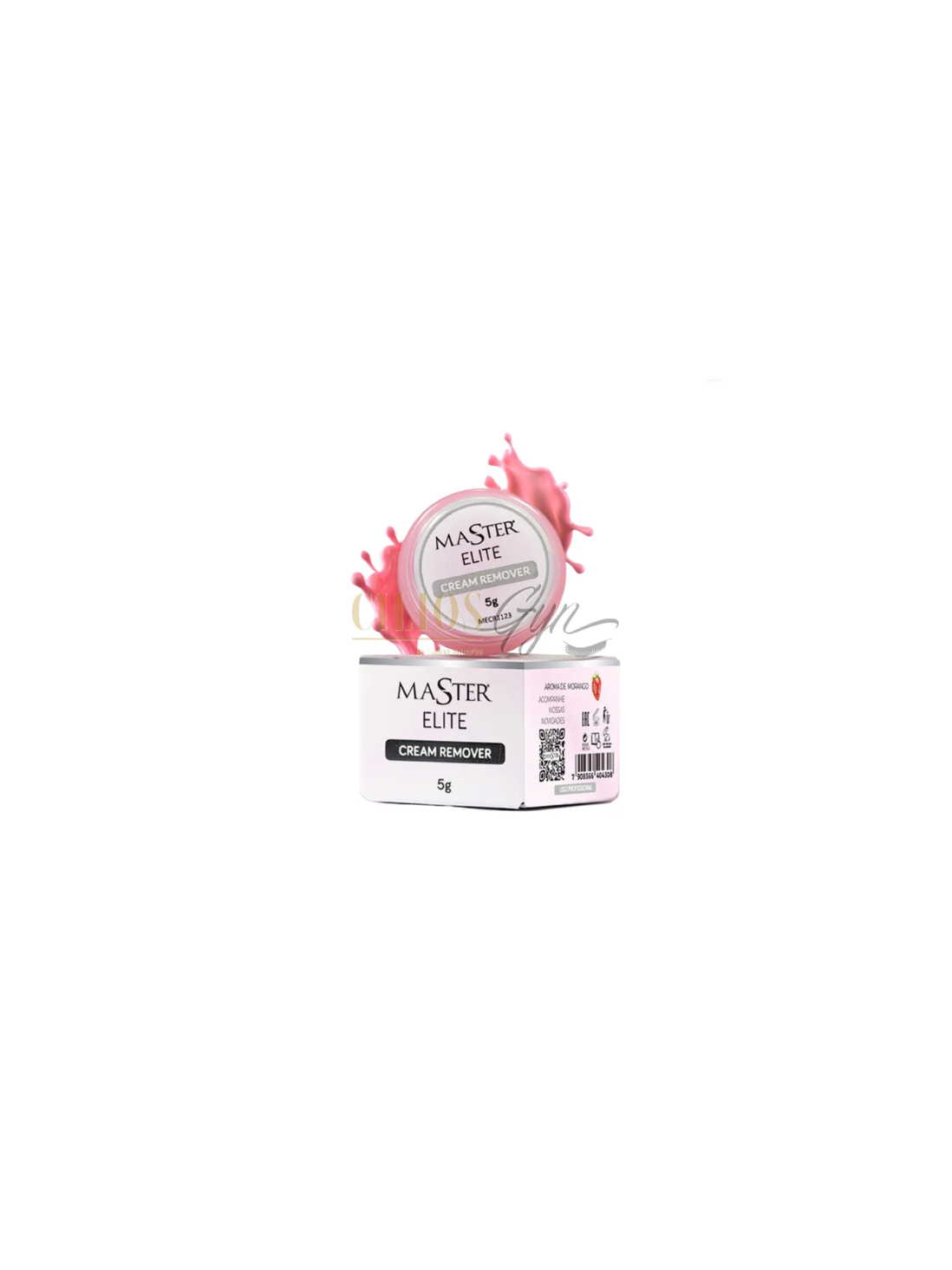 REMOVEDOR MASTER CREAM MORANGO 5G