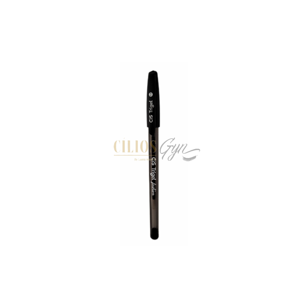 CANETA CIS TRIGEL PRETA