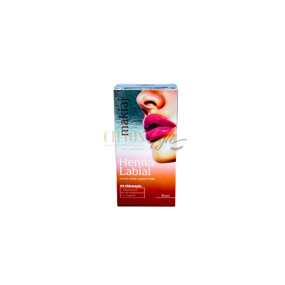 HENNA LABIAL ROSA MAKIAJ