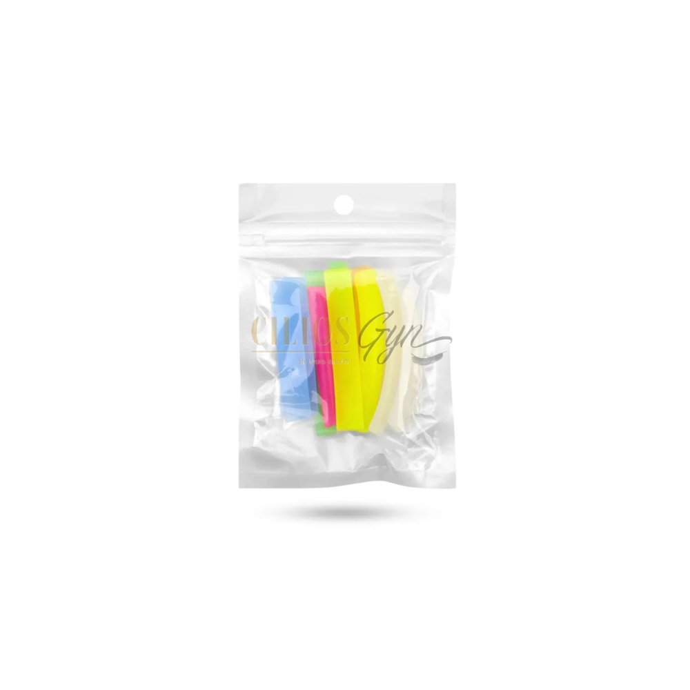 KIT BOBS SILICONE COLORIDO 6 PARES BIGUDINHO