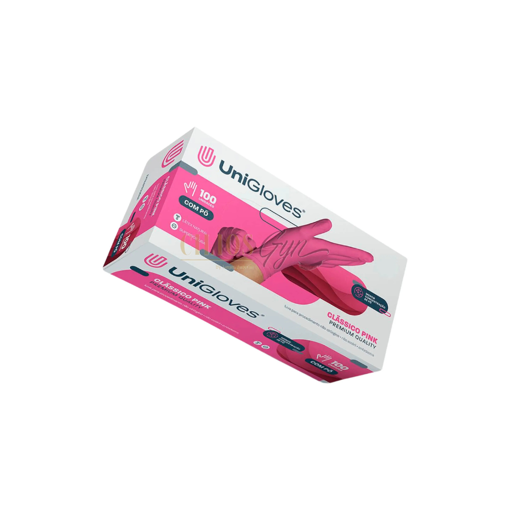 LUVA UNIGLOVES COM PO PINK G