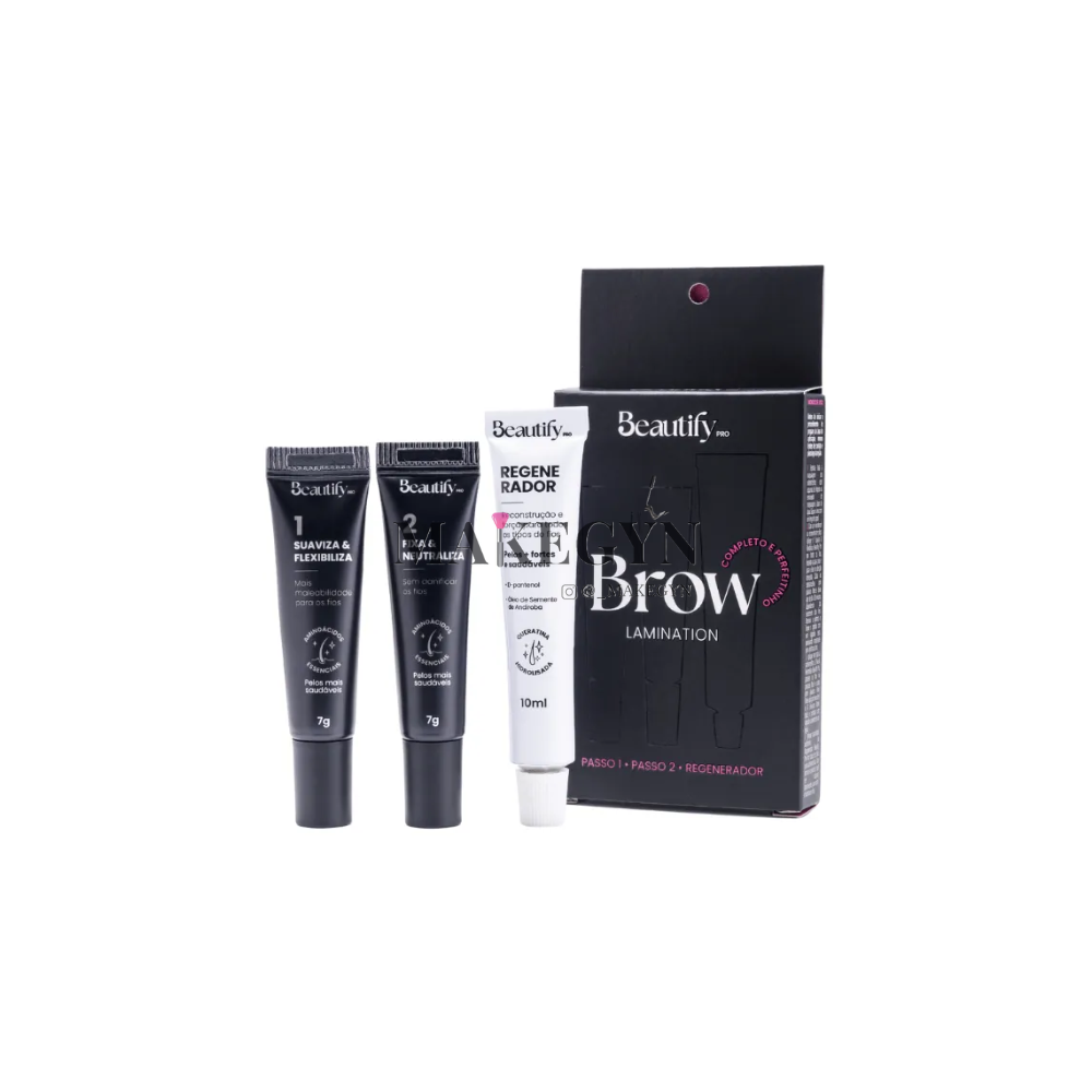 KIT BROW LAMINATION 3 PASSO BEAUTIFY PRO