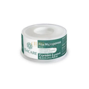 FITA MICROPOROSA ISACARE 2,5CMX4,5M