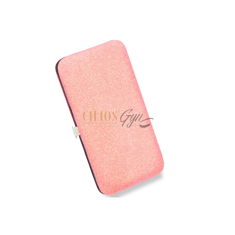 BOLSA PARA PINCAS GLITER ROSA CLARO