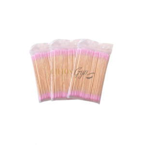 PALITO ALGODAO PONTA DUPLA ROSA